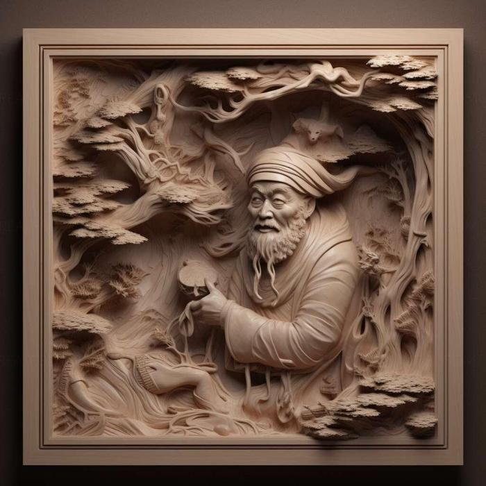 نموذج ثلاثي الأبعاد لآلة CNC 3D Art 